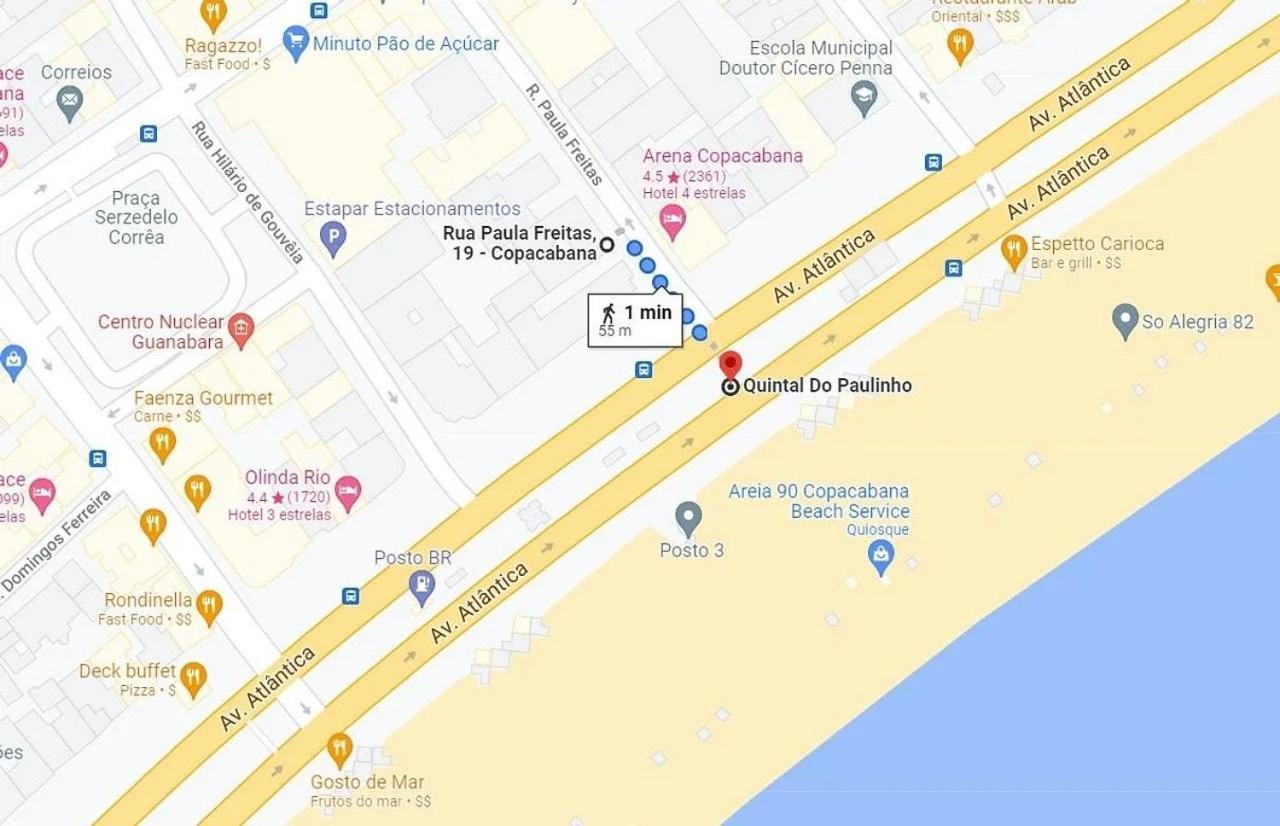 Pf21 - Apto A 1 Minuto Da Praia De Copacabana Rio de Janeiro Buitenkant foto